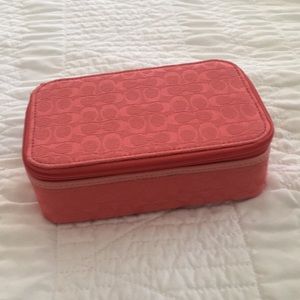 Coach jewelry case